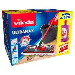 UltraMax Mop z wiaderkiem i Ajax Płyn uniwersalny 1 ...