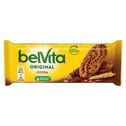 BelVita Ciastka zbożowe o smaku kakaowym z kawałkami...