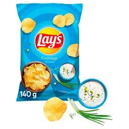 Chipsy ziemniaczane o smaku śmietankowego serka z ziołami 140 g