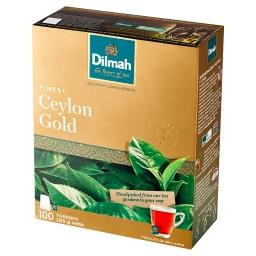 Ceylon Gold Cejlońska czarna herbata 200 g (100 x 2 ...