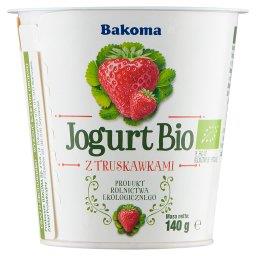 Jogurt Bio z truskawkami 140 g