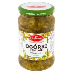 Ogórki kiszone drobna kostka 360 g