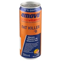 Active Vitamin Fat Killer + B Gazowany napój smak grejpfruta i cytryny 330 ml