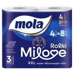 Papier toaletowy rolki milove 4 rolki