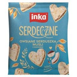 Serdeczne Owsiane serduszka musli z kokosem 50 g