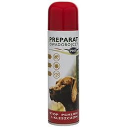 Preparat owadobójczy - spray na pchły i kleszcze dla psa 250ml
