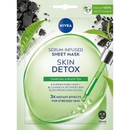 Skin Detox Maska w płachcie z Serum Detoksykującym 1...