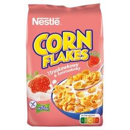 Corn Flakes Chrupiące płatki kukurydziane smak truskawkowy & śmietankowy 450 g
