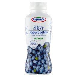 Skyr jogurt pitny typu islandzkiego jagoda 330 ml