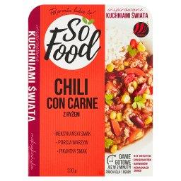 Inspirowane Kuchniami Świata Chili con carne z ryżem 330 g
