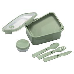 Lunchbox ze sztućcami prostokątny LUNCH KIT Smart To...