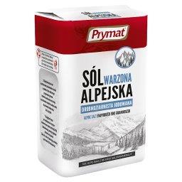 Sól alpejska warzona drobnoziarnista jodowana 1 kg