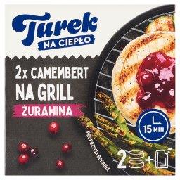 Na ciepło Camembert na grill żurawina 230 g (2 x 100 g + 30 g)