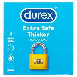 Extra Safe Thicker Prezerwatywy 3 sztuki