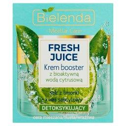Fresh Juice Krem booster z bioaktywną wodą cytrusową detoksykujący 50 ml