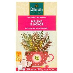 Rooibos z dodatkami malina & kokos 30 g (20 x 1,5 g)