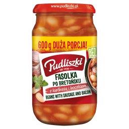 Fasolka po bretońsku z kiełbasą i boczkiem 600 g