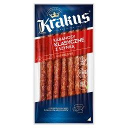 Kabanosy klasyczne z szynką 180 g