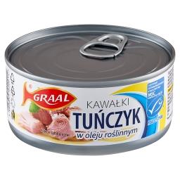 Tuńczyk kawałki w oleju roślinnym 170 g