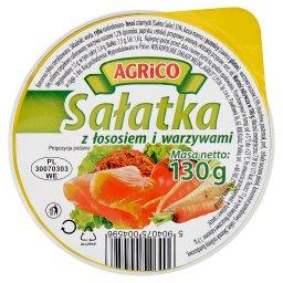 Sałatka z łososiem i warzywami 130 g