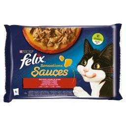 Sensations Sauce Karma dla kotów wiejskie smaki w sosie 340 g (4 x 85 g)