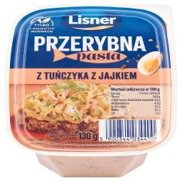 Przerybna Pasta z tuńczyka z jajkiem 130 g