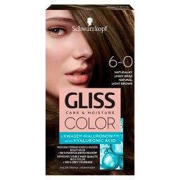 Gliss Color Farba do włosów naturalny jasny brąz 6-0