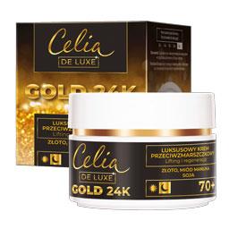 Celia Gold 24k Luksusowy krem przeciwzmarszczkowy 70+ 50 ml