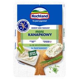 Kremowy serek twarogowy mini kanapkowy 120 g (4 x 30...