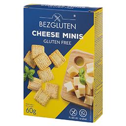 Cheese Minis ciastka serowe bezglutenowe 60 g