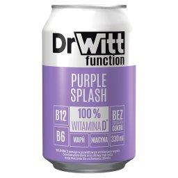 Function Purple Splash Gazowany napój owocowy o smaku gruszki i lawendy 330 ml