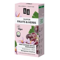 Super Fruits&Herbs krem dzienno-nocny nawilżający wygładzenie + blask 50 ml