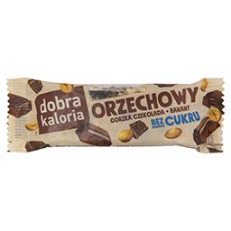 Baton orzechowy - gorzka czekolada banany 30g