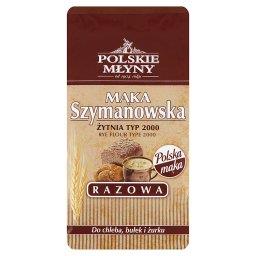 Mąka Szymanowska Razowa żytnia typ 2000