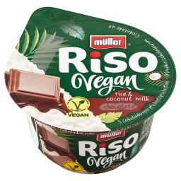 Riso Vegan Deser na bazie ekstraktu z kokosa i ryżu z sosem o smaku czekoladowym 160 g