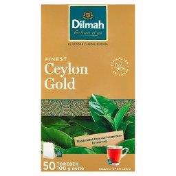 Ceylon Gold Cejlońska czarna herbata 100 g (50 x 2 g)