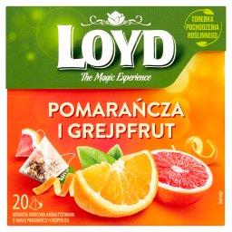 Herbatka owocowa aromatyzowana o smaku pomarańczy i grejpfruta 40 g (20 x 2 g)