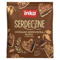 Serdeczne Owsiane serduszka musli z czekoladą 50 g