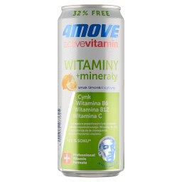 Active Vitamin Gazowany napój smak limonki i cytryny 330 ml
