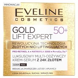 GOLD LIFT EXPERT Luksusowy multi-odżywczy krem-serum...