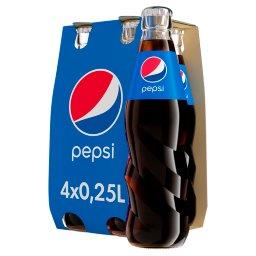 Napój gazowany o smaku cola 4 x 250 ml