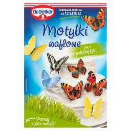 Motylki waflowe 12 sztuk