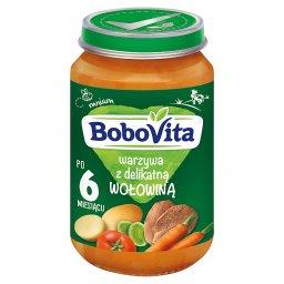 BoboVita Warzywa z delikatną wołowiną po 6 miesiącu 190 g