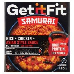 Samurai Ryż + kurczak + sos azjatycki 420 g
