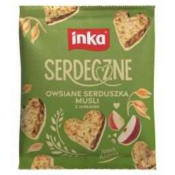 Serdeczne Owsiane serduszka musli z jabłkami 50 g