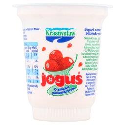Joguś Jogurt o smaku poziomkowym 150 g