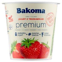 Premium Jogurt z truskawkami