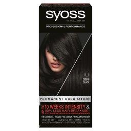 Permanent Coloration Farba do włosów trwale koloryzująca 1-1 czerń