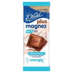 Plus Magnez Czekolada mleczna wzbogacona w magnez 80...