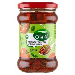 O la la! Pomidory suszone w oleju z ziołami paski 270 g